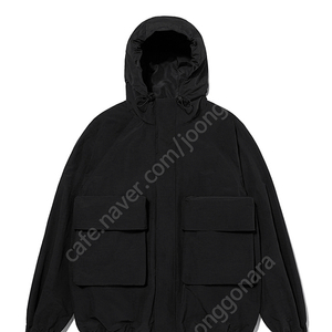 비바스튜디오 HOODED WEB JACKET [BLACK] S사이즈