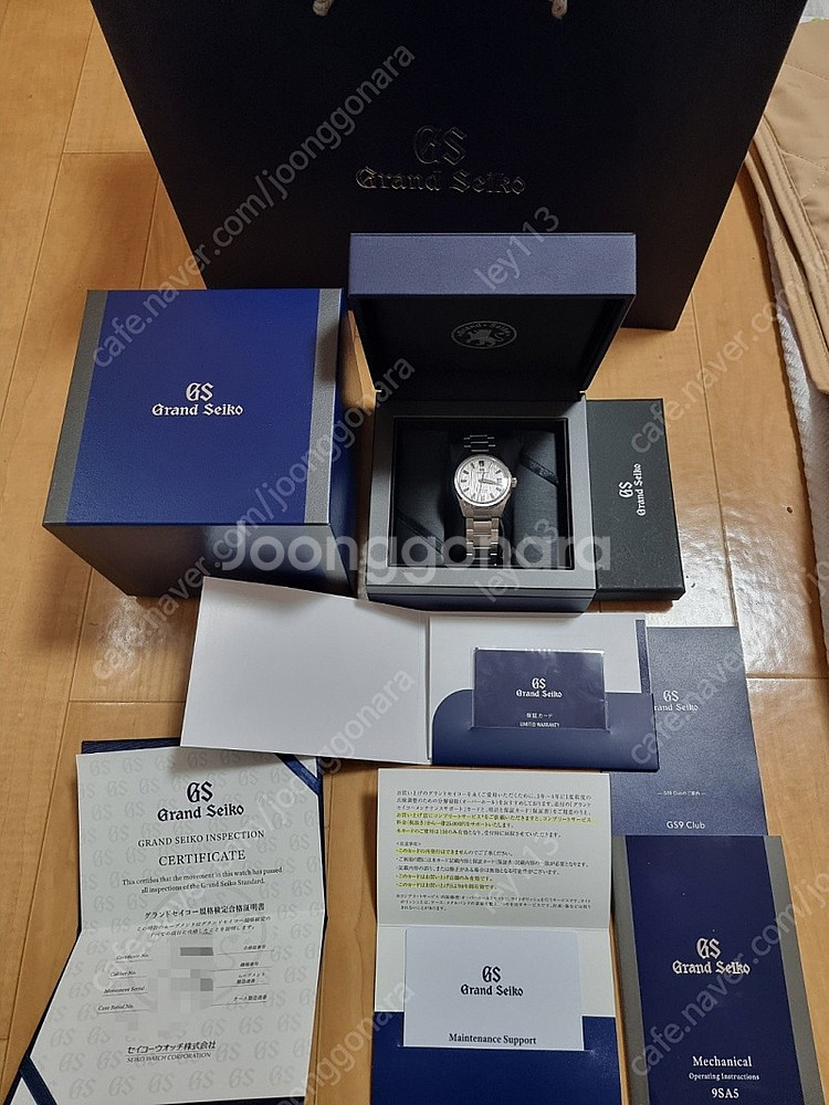 그랜드 세이코 slgh005 자작나무(40mm,22 러...--0