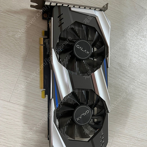 VGA / 상태 A급 / 6.5만 / 갤럭시 GTX1060 D5 OC 3GB (개인) 팝니다