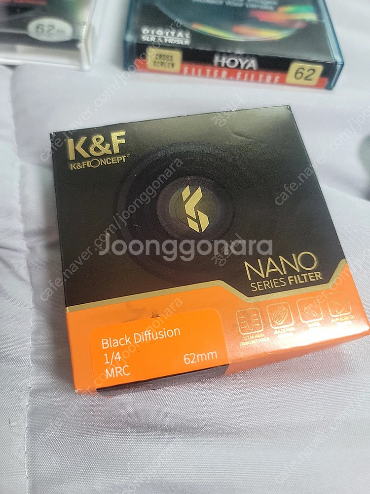 K&F 블랙 디퓨젼 필터 62mm--0
