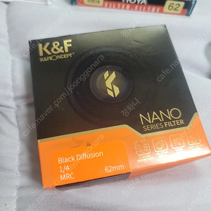 K&F 블랙 디퓨젼 필터 62mm