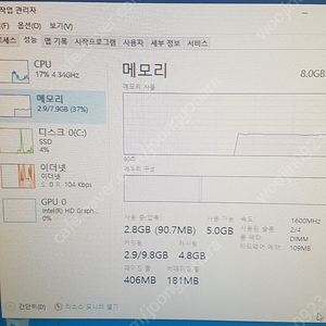 4790k+8램(4+4)+H81M보드+128기가SSD+500W파워+케이스=완본체