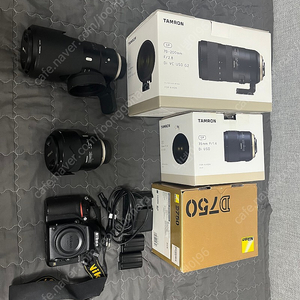 D750 + 탐론 렌즈들 팝니다