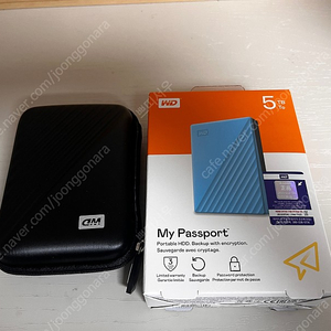 WD My Passport 외장하드 5tb (미개봉)