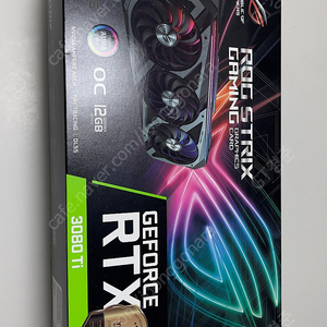 ASUS 로그 스트릭스 RTX 3080TI 팔아요