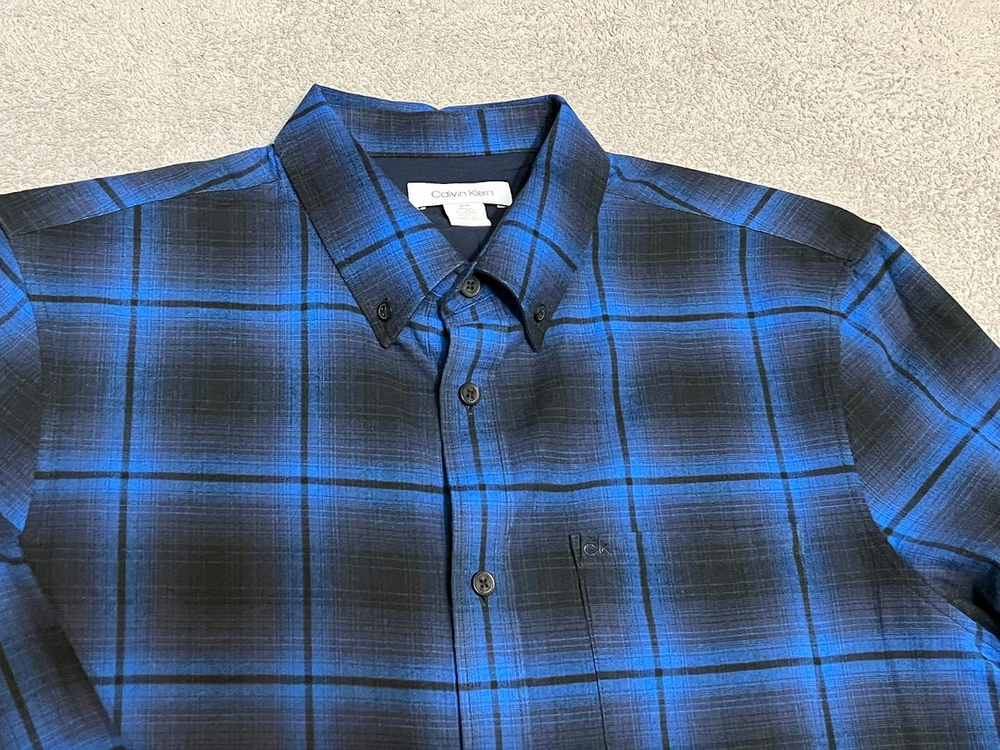 30/M 캘빈클라인 CK 체크셔츠, 치노팬츠--2