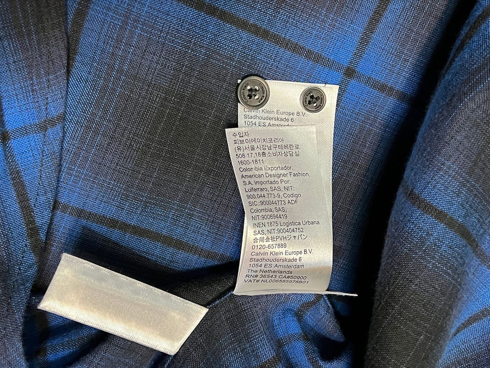 30/M 캘빈클라인 CK 체크셔츠, 치노팬츠--5