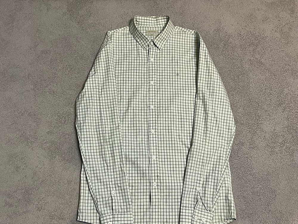 30/M 캘빈클라인 CK 체크셔츠, 치노팬츠--8