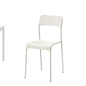 동탄2) ﻿이케아에서 구매한 멜토르프 테이블(1개)과 아데 의자(2개)