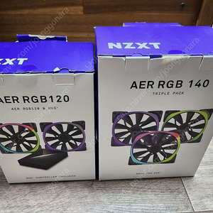 nzxt aer rgb 1세대 140m x3, 120m x2, hue+ 일괄 판매합니다.