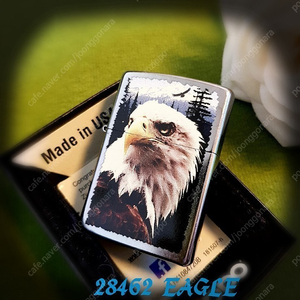 ​정품 미개봉 새 지포라이터 28462 EAGLE