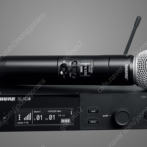 SHURE SLXD24 SM58 무선마이크 미개봉 팝니다(삼아정품)