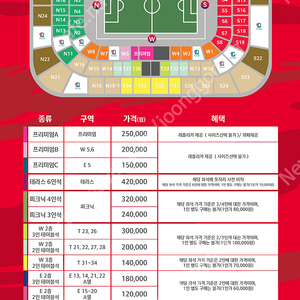 대한민국 vs 콜롬비아 2등석A 2연석 양도합니다.