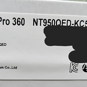 갤럭시북2 pro 360. NT950QED-KC51S