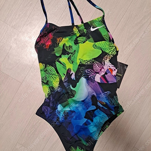﻿나이키 레이스업 프린팅 수영복 36사이즈 새것/﻿Women's HydraStrong Lace Up Tie Back Printed One Piece Swimsuit