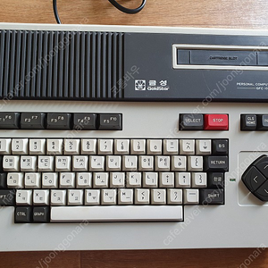 MSX 금성 GFC-1080A 1989년 2월 생산품