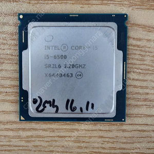 i5-6500 cpu 단품 팝니다