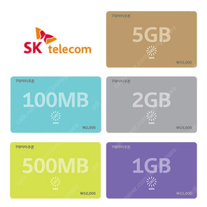 sk 데이터 2기가
