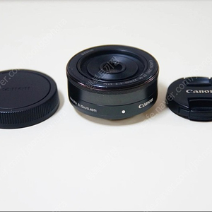 [캐논] EF-M 22mm f2 STM 단렌즈 팝니다.