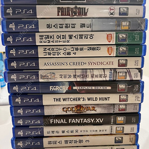 PS4타이틀 묶음 일괄판매