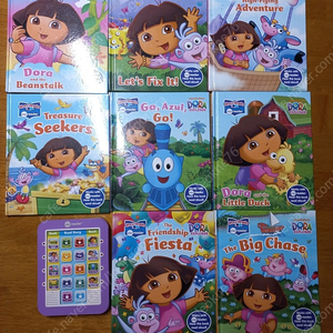 dora story reader me reader 원서책8권, 리더기