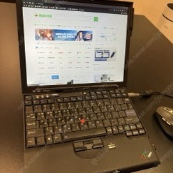 씽크패드 x62 thinkpad 팝니다. x61 51nb개조 버전입니다.