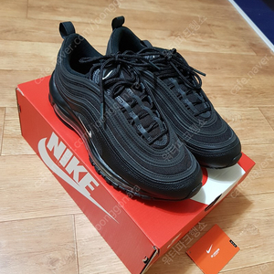 NIKE AIR MAX 97 나이키 에어맥스 97 / 921826-015 블랙 270사이즈 새제품