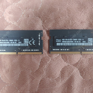 애플정품 아이맥 메모리 DDR4 2666M PC4-21300 4GB 팝니다.