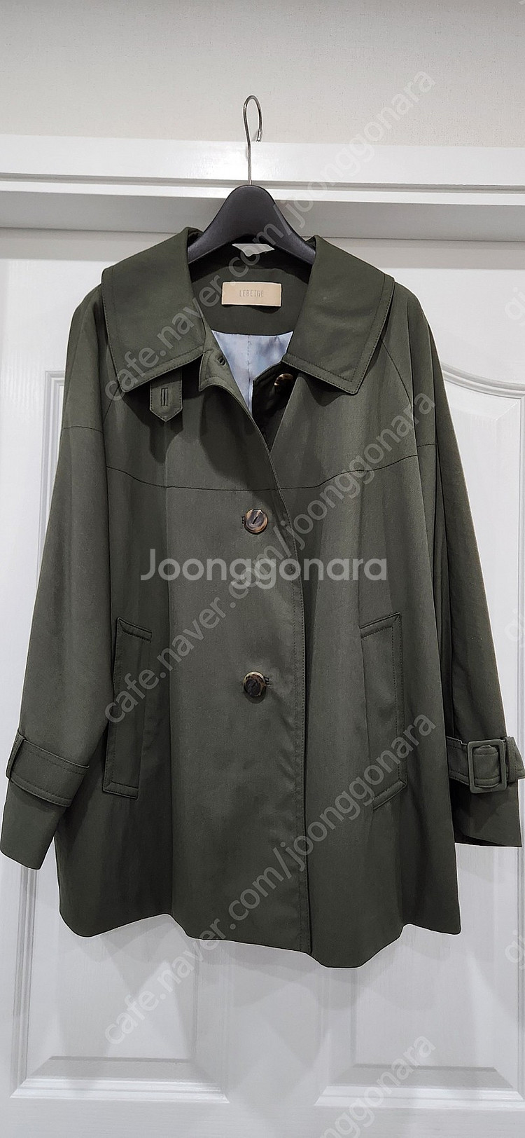 르베이지 트렌치, 니트--1