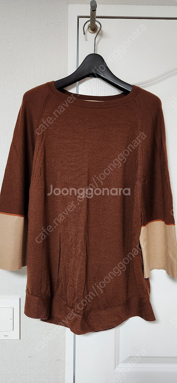 르베이지 트렌치, 니트--4