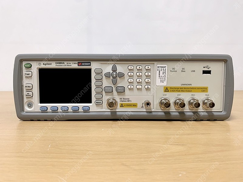 Agilent E4980A 2MHz LCR Meter 측정공구 중고나라