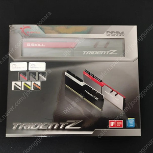 G.SKILL 지스킬 DDR4 3200 CL14 TRIDENT Z (32GB(16Gx2)) 택포