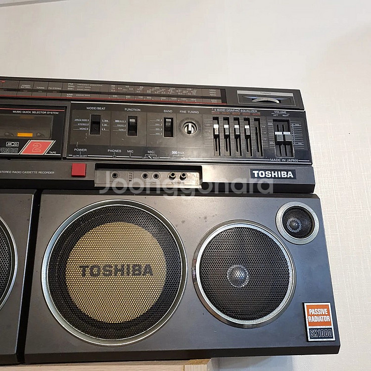 TOSHIBA RT-SX1000 도시바 붐박스 (하자있...--1