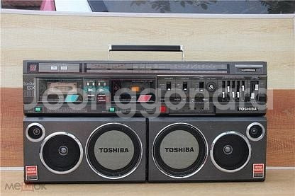TOSHIBA RT-SX1000 도시바 붐박스 (하자있...--5
