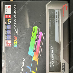 지스킬 트던Z RGB DDR4 4000cl18 32기가