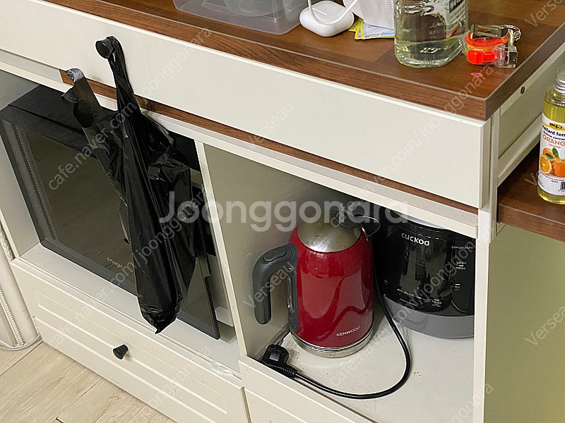 아일랜드 확장형 렌지대 식탁 팝니다--1