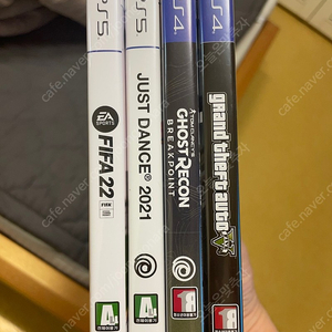 PS4 GTA5 고스트 리콘 브레이크 PS5 피파22 저스트댄스21 팝니다