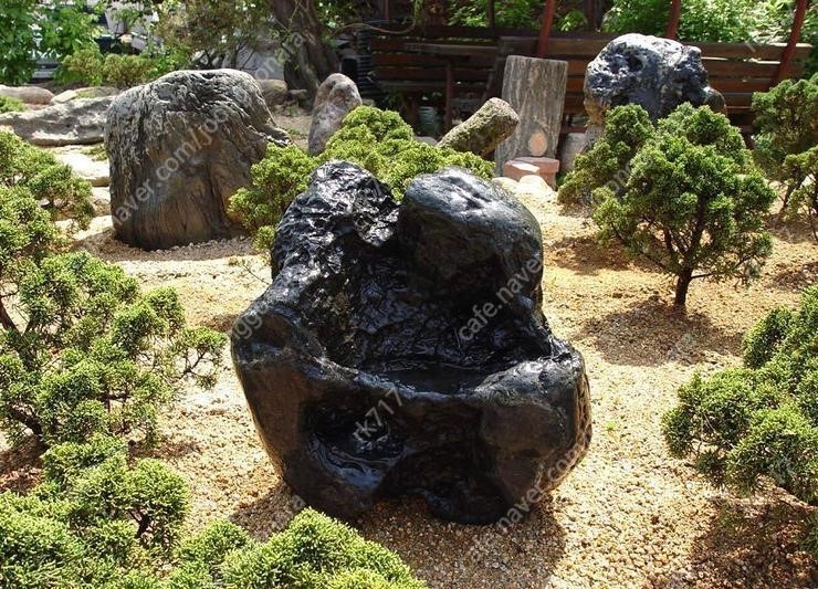 정원석 수석 산수경석 관통석 문양석 조경석 좋은주인모십... | 인테리어소품 | 중고나라
