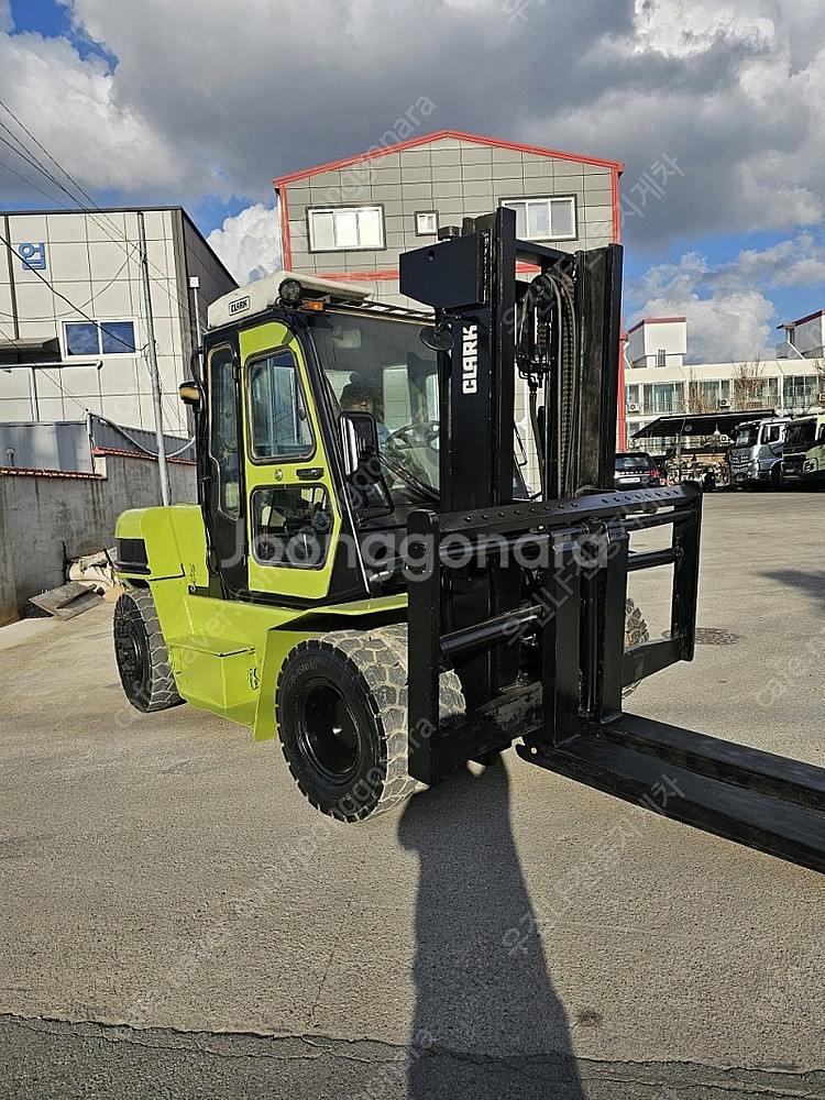 올바라시된 클라크 C70D 2500시간 사용 디젤지게차...--3