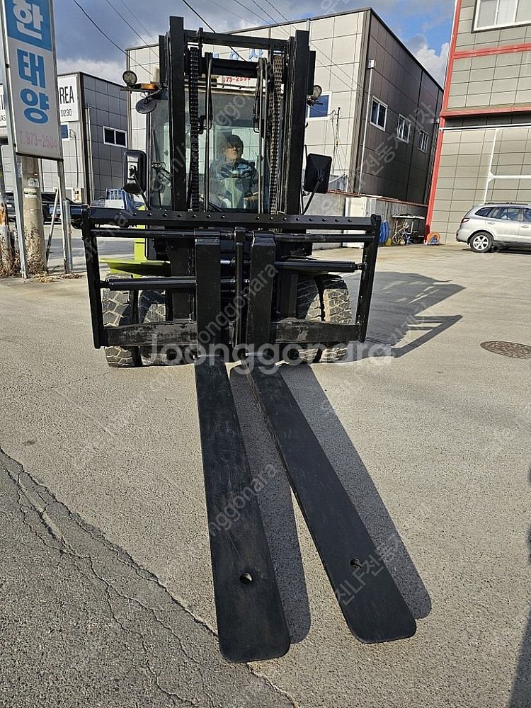 올바라시된 클라크 C70D 2500시간 사용 디젤지게차...--4