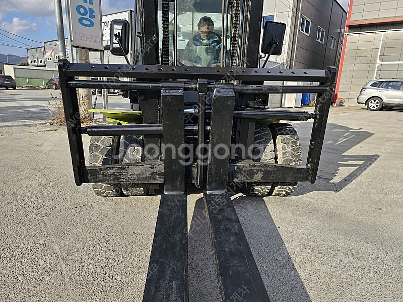 올바라시된 클라크 C70D 2500시간 사용 디젤지게차...--5