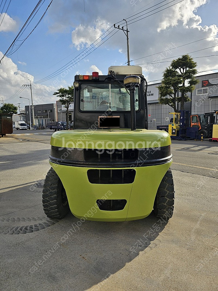 올바라시된 클라크 C70D 2500시간 사용 디젤지게차...--6