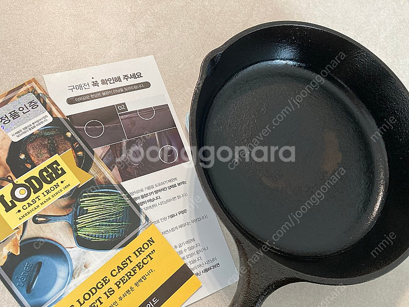 롯지 무쇠팬 스킬렛9인치(약24cm)--1