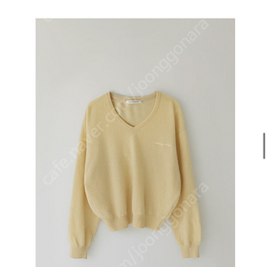 낫띵리튼 haig v-neck pullover (Harvest)