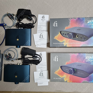 iFi Audio ZEN DAC Signature V2 + ZEN CAN Signature 6XX + 4.4 Cable 팝니다.