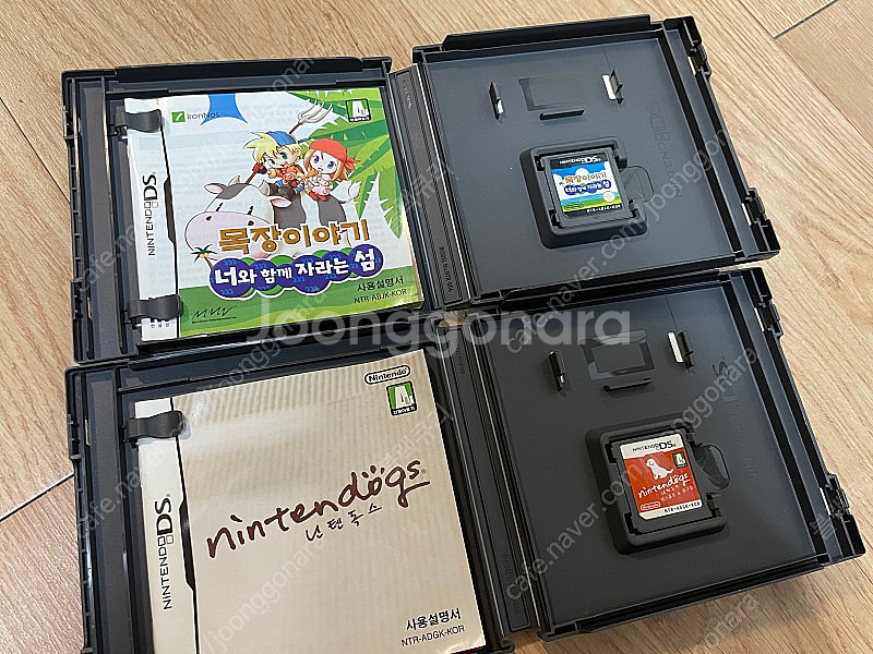 (nds) 목장이야기 너와함께 자라는섬, 닌텐독스 닥스...--2