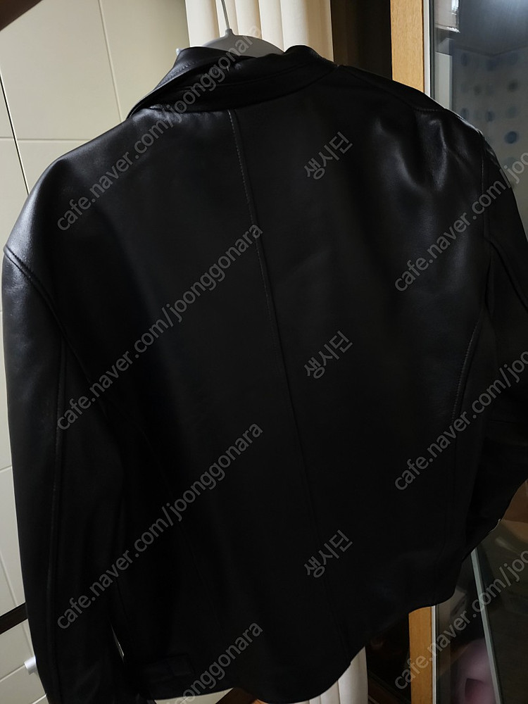 도프제이슨 램스킨 싱글라이더 자켓 L사이즈 이미지