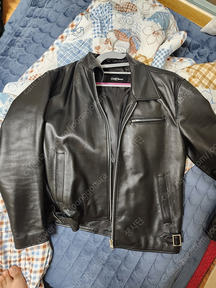 도프제이슨 램스킨 싱글라이더 자켓 L사이즈 이미지