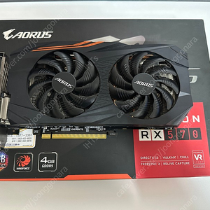 GIGABYTE AORUS 라데온 RX 570 D5 4GB