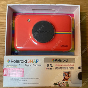 폴라로이드스냅 Polaroid snap 레드 미개봉 판매합니다